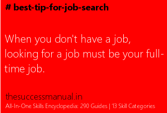 best-job-search-tip